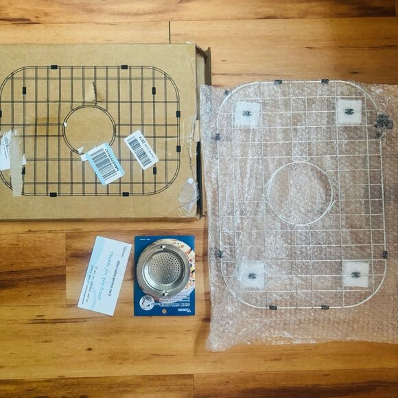 Kitchen Sink Grid 18-7/8" x 13-3/4"- Heavy Duty Kitchen Sink Protector - Picture 1 of 7